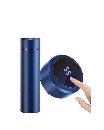LED Sıcaklık Ölçerli 250 ml Yalıtımlı Termos Şişe