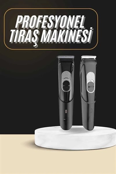 Lazer Epilasyon Öncesi Kısaltma Şarjlı Saç Sakal Tıraş Makinesi Ense Kesme Makinesi