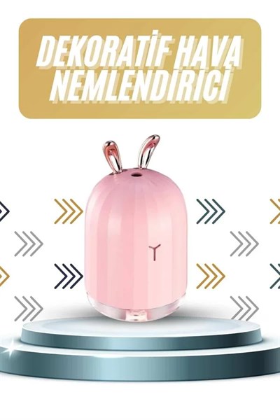 Led Işıklı Hava Nemlendirici Buhar Makinesi Dekoratif Aromaterapi