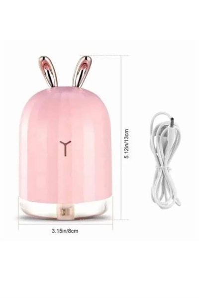 Led Işıklı Hava Nemlendirici Buhar Makinesi Dekoratif Aromaterapi