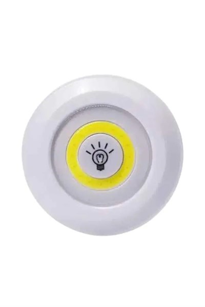Led Lamba 3lü Uzaktan Kumandalı Yapışkanlı