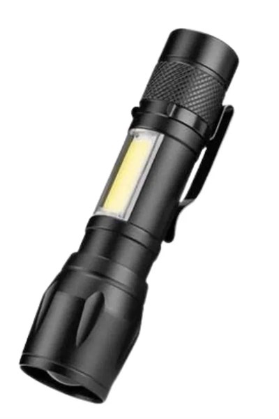 Led Lamba El Feneri Küçük Taşınabilir USB Şarjlı Acil Durum Lambası