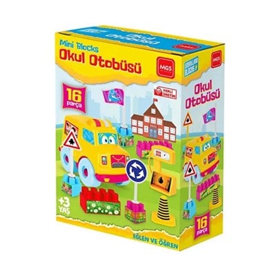 Lego Okul Otobüsü Seti 16 Parça