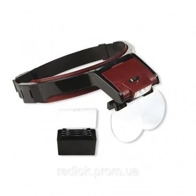 Lens Takmalı 4 Lens , Led Lambalı şapka Tip Büyüteç