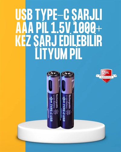 Lityum AAA Pil – Düşük Enerji Tüketen Cihazlar İçin Maksimum Dayanıklılık