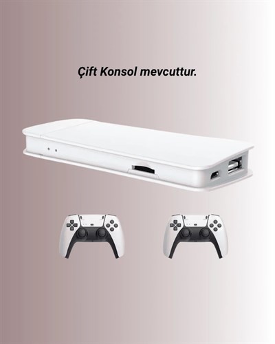 M15 Retro Konsol – 20.000 Oyunlu, Çift Gamepadli, 4K HDMI