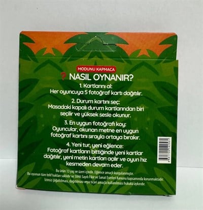 MODUNU KAPMACA Monkey Edition 56 CARD