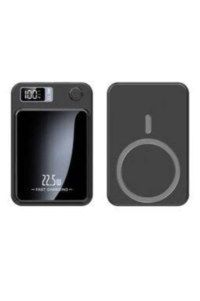 Magsafe Hızlı Şarj 10.000 Mah Wireless Şarj Powerbank Android ve İOS Uyumlu