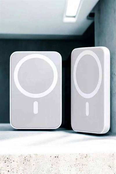 Magsafe Kablosuz Batarya Yüksek Performanslı Manyetik Tasarım Hızlı Şarj
