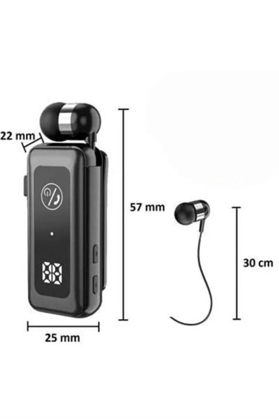 Makaralı Bluetooth Kulaklık Telefon Uyumlu Makaralı TF Kart Girişli Güç Göstergeli