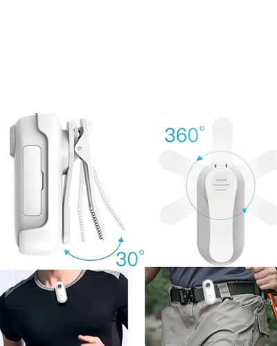 Manyetik Sabitlemeli 1080P Spor Kamera Geniş Açı Lens ve Mobil Bağlantı Özellikli