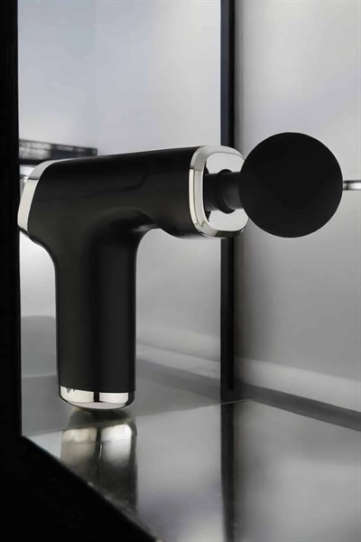 Masaj Tabancası 4 Başlıklı Kas ve Vücut Ağrıları İçin Şarjlı Darbeli