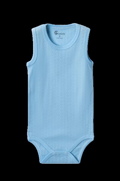 Mavi Askılı Body Zıbın 7-12 YAŞ Çocuklar İçin (5 ADET) Alttan Çıtçıtlı Özel Gereksinimli-D