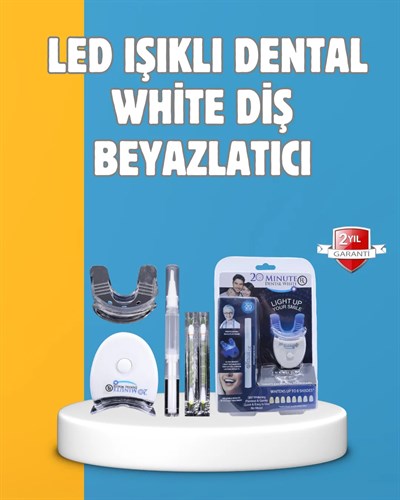 Mavi Işık Teknolojisi ile Güvenli Diş Beyazlatıcı Sistem
