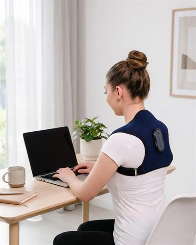 Medikal Destekli Akıllı Sırt Duruş Düzeltici Isıtmalı Masaj Kemeri