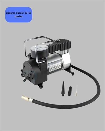 Metal Gövde Lastik Şişirme Kompresörü SUV 4x4 Uyumlu