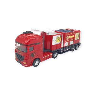 Metal İtfaiye Arabası - Arazöz 26cm