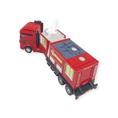 Metal İtfaiye Arabası - Arazöz 26cm