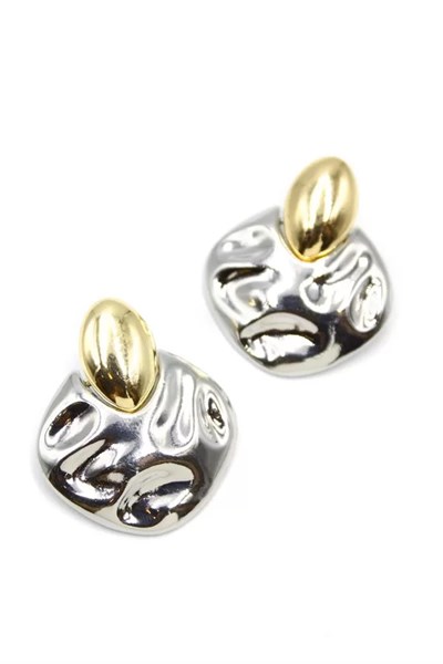 Metal Küpe - ÇOK RENKLİ