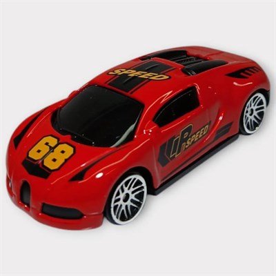 Metal Mini Arabalar 8 cm - Kırmızı