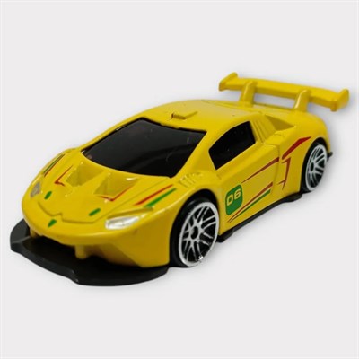 Metal Mini Arabalar 8 cm - Sarı