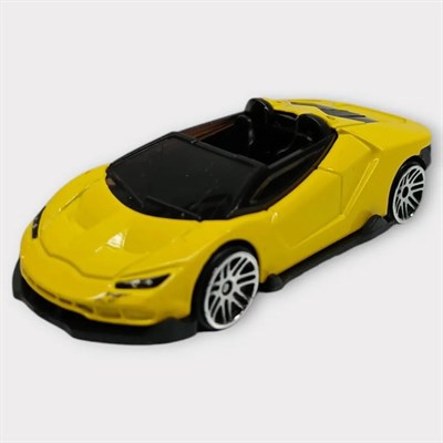 Metal Mini Arabalar 8 cm - Sarı