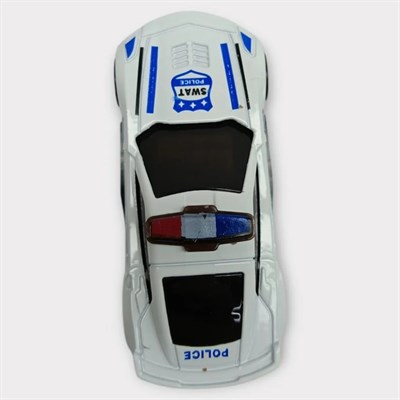 Metal Mini Polis Arabası 8 cm