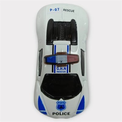 Metal Mini Polis Arabası 8 cm