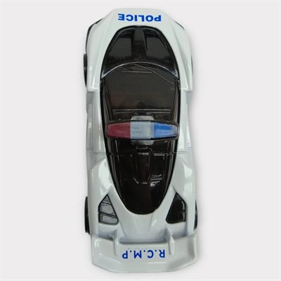 Metal Mini Polis Arabası 8 cm