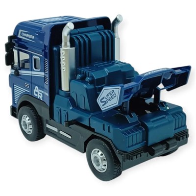 Metal Tır 1:24 - Sesli Işıklı Tır 13 cm