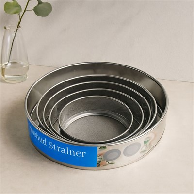 Metal Un Eleği Seti 6lı (15-26.5 cm)