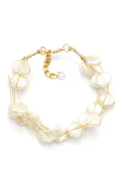 Midye Bileklik - Altın