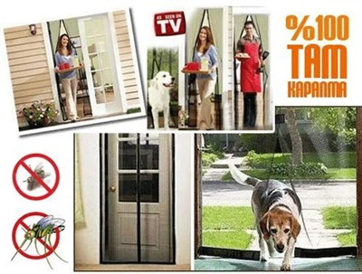 Mıknatıslı Kapı Sineklik Tülü