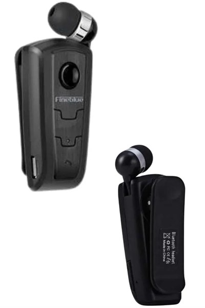 Mikrofonlu Makaralı Bluetooth Kulakiçi Kulaklık Android ve İOS Uyumlu