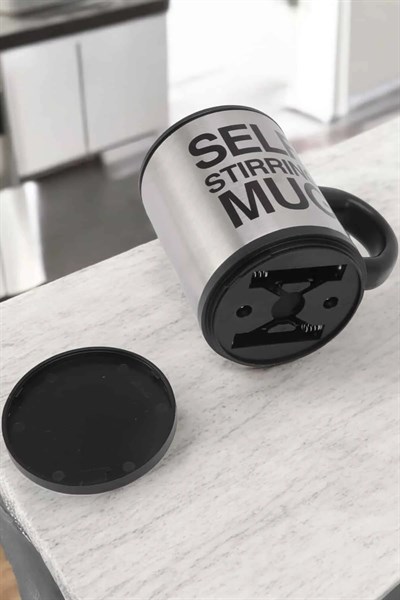 Mikser Kupa Yazılı Mug Bardak Karıştırma Özelliği
