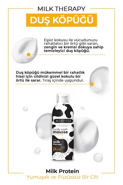 Milk Therapy Duş Köpüğü 200 ML - mrfs