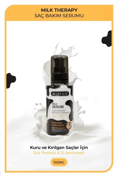 Milk Therapy Kremsi Saç Serum 100 ML - Onarıcı Bakım - mrfs