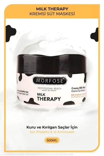 Milk Therapy Kremsi Süt Maskesi 500 ML - Bakım ve Canlılık - mrfs