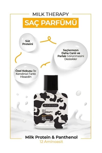 Milk Therapy Saç Parfümü 100 ML - Bakım ve Canlılık - mrfs