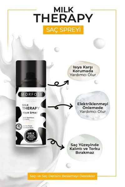 Milk Therapy Saç Spreyi 75 ML - Besleyici Koruyucu Etki - mrfs