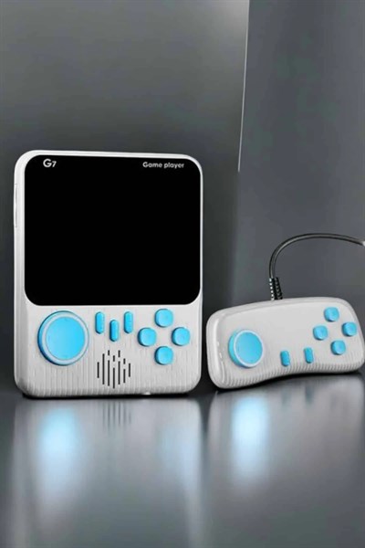 Mini Atari El Atarisi 3.5 inç Ekran Çift Konsol 666 Adet Retro Oyun Gameboy El Atarisi