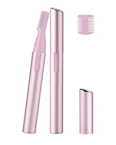 Mini Elektrikli Kaş Alıcı Kadınlar İçin Taşınabilir Yüz Tüyü Temizleyici