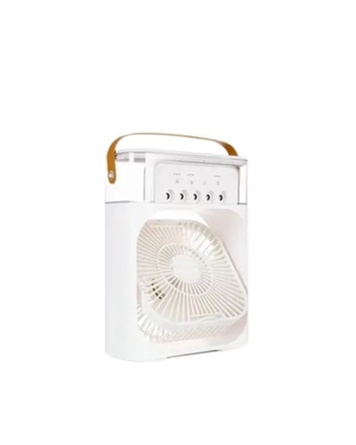 Mini Klima Fan | USBli, 7 Renk Gece Işığı, 3ü 1 Arada Fonksiyon