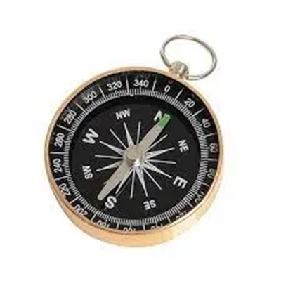 Mini Paslanmaz Alüminyum Pusula G44