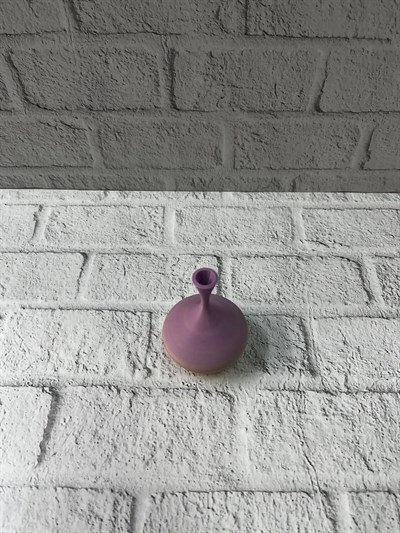 Mini Rainbow Dekoratif Vazo 8 cm Renk Geçişli Modern Tasarım