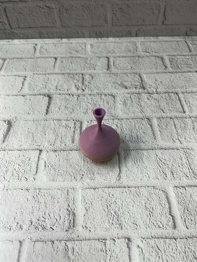 Mini Rainbow Dekoratif Vazo 8 cm Renk Geçişli Modern Tasarım