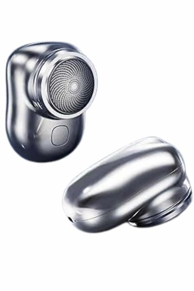 Mini Sıfır Sakal Yanak Tıraş Makinesi USB Şarjlı Sıfır Sakal Taşınabilir Korumalı