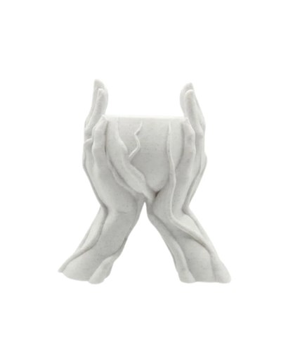 Minimalist El Tasarımlı Dekoratif 3D Saksı Vazo Modern Masa Dekoru