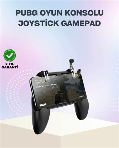 Mobil Oyunlar İçin Joystickli Ergonomik Gamepad Kontrol Cihazı