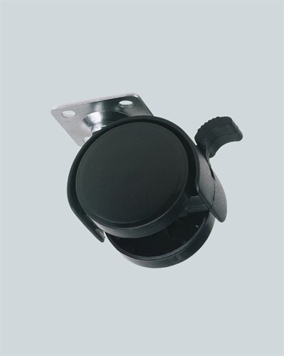 Mobilya İçin Kilitli 4 cm Tekerlek Ayak Seti